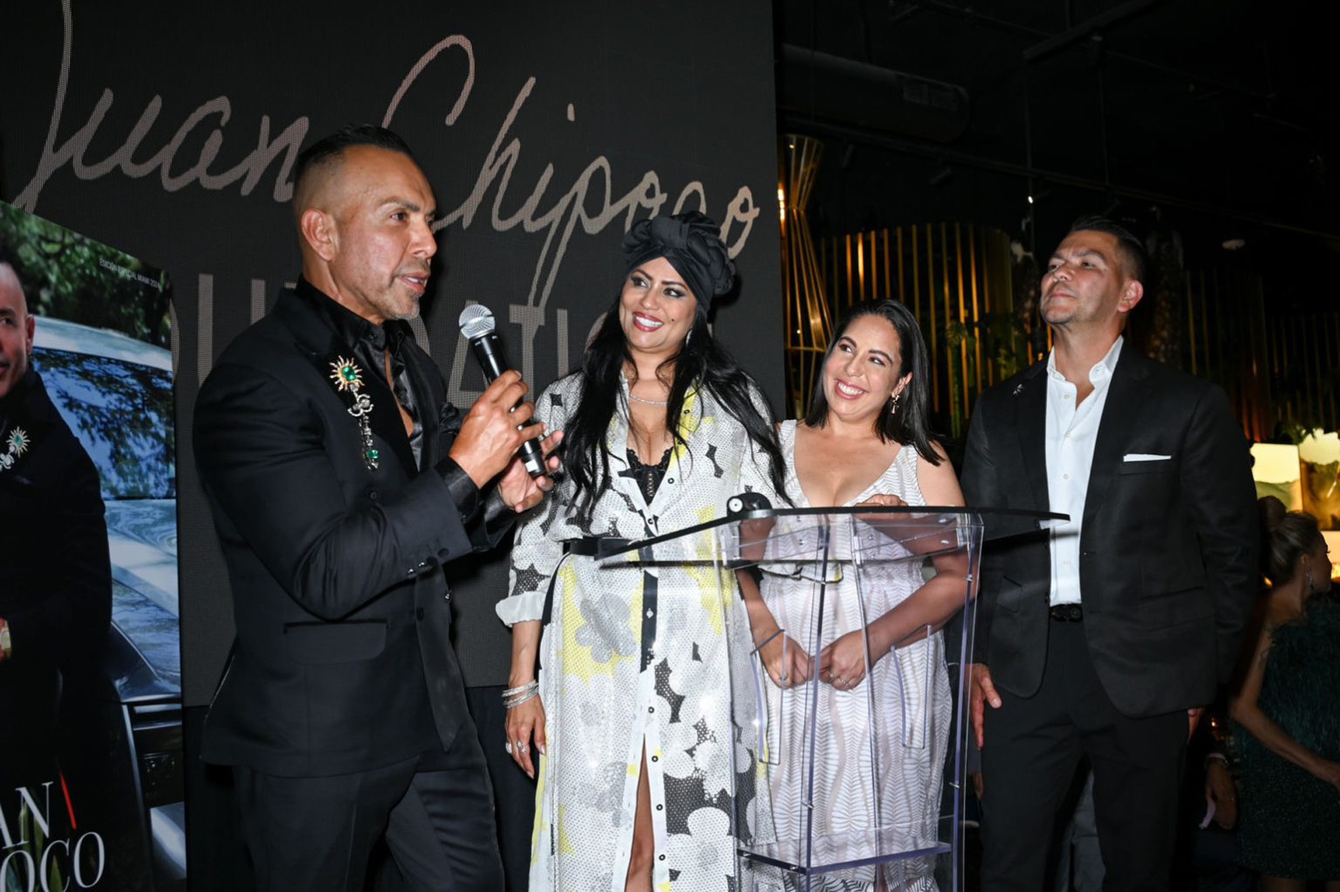 Photo of Juan Chipoco and team at the launching of the Juan Chipoco Foundation
